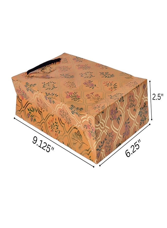 Fonsie Gift Bags - Medium Paper Carry Bags for Gifting With Tissue and Thank You Card - Pack of 10, D-5 - Image 4